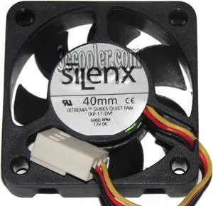 SilenX 4010 6000RPM 4cm  IXTREMA IXP-11-DVI 12V Cooler For case, switch,etc.