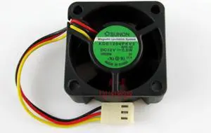 40*20MM KDE1204PKV3 12V 0.6W 3 wires 3 pins 4CM case fan for switch ,1U server