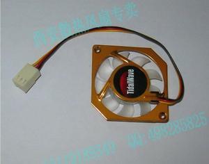 motherboard fan with 3 wires 3 pins yellow aluminum cover For 550 NF50S-A2B NF4UK8AA N5M2AB