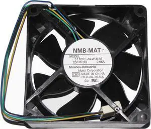 NMB 80*25mm 3110RL-04W-B86 CB3 12V 0.65A 4Wire 4 pins pwm  cooling Fan case fan NMB 80*25mm 3110RL-04W-B86 CB3 12V 0.65A 4Wire 4 pins pwm  cooling Fan case fan