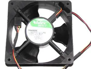 Nidec TA450DC 120*38MM C34262-71 930363 CQ7 12V 0.80A 4 wires 4 pins 12CM Case fan for server