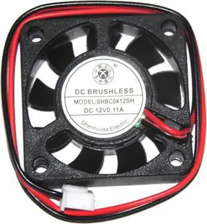 SHBC0412SH 4CM 40*10MM 12V 0.11A 2 Wires 2 Pins case fan router switch cpu cooler