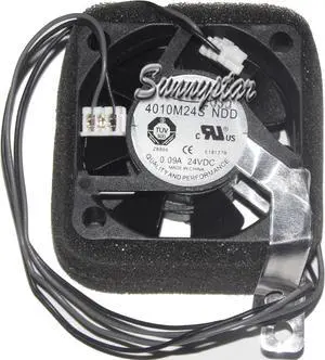 Pairs T&T 4CM 40*10mm 4010M24S NDD Square Cooling Fan with 24V 0.09A 3-wires 3 Pins Case fan inverter cooler