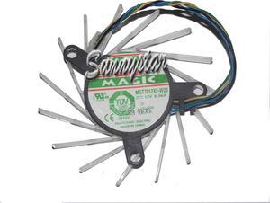 MAGIC MGT7012XF-W20  Frameless Cooling fan with 12V 0.36A 4-wires