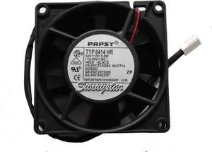 PAPST 8025 TYP 8414 HR square Cooling fan with 24V 5.8W 2-wires