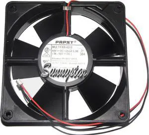 PAPST 12032 MULTIFAN 4318 square Cooling fan with 48V 5.0W 105mA 2-Wires PAPST 12032 MULTIFAN 4318 square Cooling fan with 48V 5.0W 105mA 2-Wires