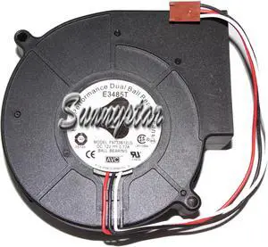 Blower Cooling Fan of AVC 9733 F9733B12LG with 12V 0.72A 3-Wires
