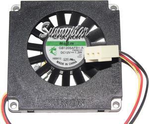 SUNON GB1205AFB1-A F.B358.GN 12V 1.3W 3 wires 3 pins Blower Cooling Fan, notebook laptop cooler