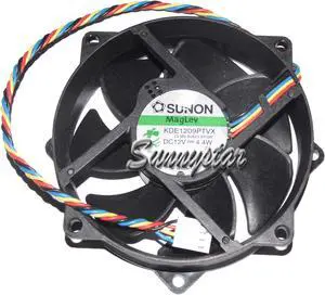 10 Pcs /  Lot  SUNON 9225 KDE1209PTVX Maglev Cooling Fan with 12V 4.4W 4-Wires 8-hole