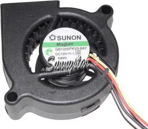 SUNON GB1205PKV3-8AY F.GN 12V 1.0W 3Wire 3 Pins Connector Cooling Fan