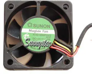 Square Cooler of SUNON 50*15mm KDE1205PHV2 with 12V 1.0W 3-Wires  3 Pins case fan cpu cooler