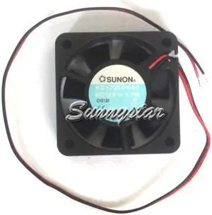Square Cooler of SUNON 50*15mm KD1205PHS2 with 12V 1.7W 2-Wires