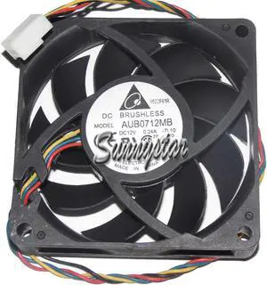Delta 70*15MM AUB0712MB  DC 12V 0.24A 4 Wires 4 P CASE FAN,CPU COOLER