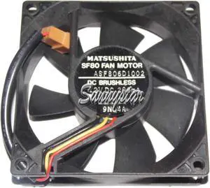 SF80 FAN MOTOR ASF806D1002 8025 DC Cooling fan with 80*80*25MM DC 12V 200mA 3 Wires 3Pins SF80 FAN MOTOR ASF806D1002 8025 DC Cooling fan with 80*80*25MM DC 12V 200mA 3 Wires 3Pins