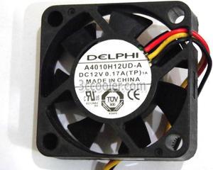 DELPHI 4010 A4010H12UD-A 12V 0.17A 3 Wires 3 Pins Cooling fan