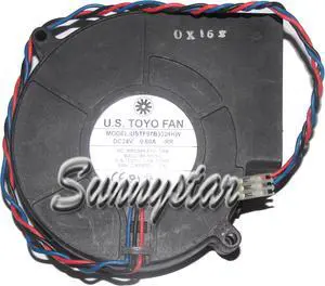 U.S. TOYO FAN 9733 USTF97B3324HW 24V 0.60A 3Wire DC Blower Fan,Cooling Fan U.S. TOYO FAN 9733 USTF97B3324HW 24V 0.60A 3Wire DC Blower Fan,Cooling Fan