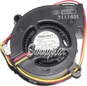 NMB 45*20mm BM4520-04W-B39 12V 0.12A 3 Wire 3 Pins Blower fan for GS01721 NP215 Projector