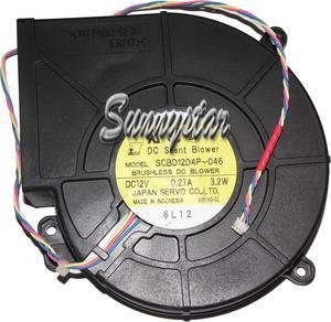 Servo 9733 97*33mm SCBD12D4P-046 12V 0.27A 3.2W 3 Wires Blower 10CM centrifugal cooler