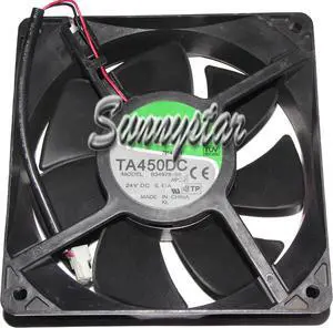 Square Cooler of NIDEC 12038 B34978-55 with 24V 0.41A 2-Wires