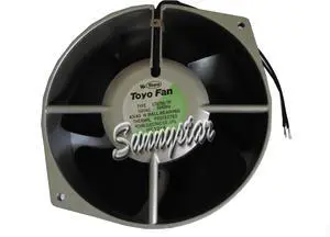 TOYO UT670D-TP 100V 50/60Hz 43W Thermal protected Ball Bearing 2 wires AC axial fan