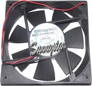 XINRUILIAN 120*25mm RDH1225B 12V 0.40A 2 Wires 12cm case power cooler fan