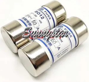 MiRO RO12 50A aM (AJT JKS LPJ) 600V Ø27*60 Cylindric Ceramic tube Fuse