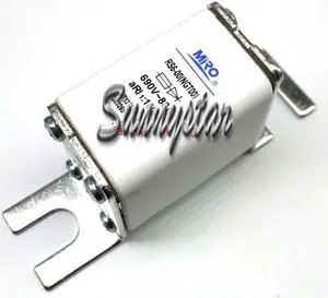 RS6-00 NGT00 HLS00 690V~200A aR Spiral-style ceramic square tube