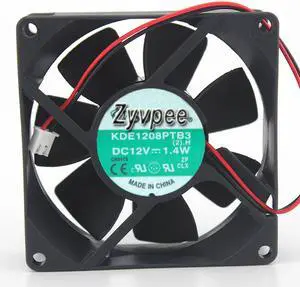 DC square Cooler of SUNON 8025 KDE1208PTB3 (2).H with 12V 1.4W 2-Wires DC square Cooler of SUNON 8025 KDE1208PTB3 (2).H with 12V 1.4W 2-Wires