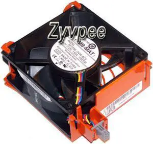 NMB 90*38mm 3615ML-04W-B76 12V 1.60A 9cm server case cooler fan with orange bracket for dell PE1900 2900