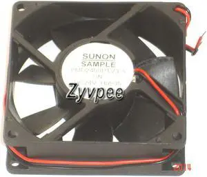 Square Cooler of SUNON 8025 PMD2408PTV3-A with 24V 2-Wires inverter converter cpu cooler