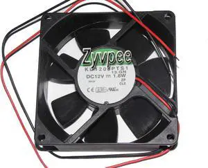 SUNON 80*25mm KD1208PTS1  12V 1.8W 2 Wires 8cm cpu case fan