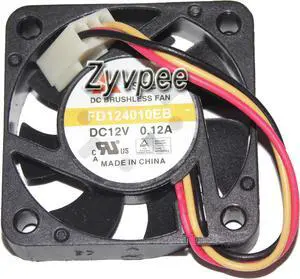 Y.S.TECH 4010 FD124010EB Cooling Fan with 12V 0.12A 3-wires 3 Pins Case fan, mini cooling fan