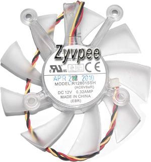 Cooling Fan of EVERFLOW 8015 R128015SH with 12V 0.32A 3-Wires 4-Hole