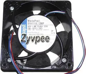 ebmPAPST 12038 VarioPro DV4118/2NP 48V 0.46A PWM 22W IP54 Waterproof Fan,12cm case fan power cooler