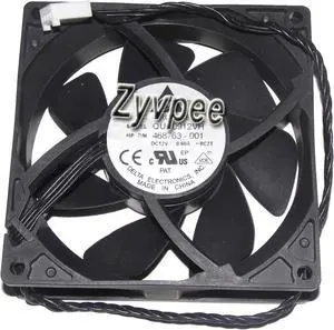 Delta 90*25mm QUR0912VH 468763-001 12V 0.6A 4 Wires 4 pins case fan,9cm cpu fan