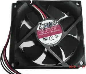 Square cooler of AVC 8025 DS08025R12U-011 with 12V 0.7A 3-Wires 3 Pins case fan cpu cooler Square cooler of AVC 8025 DS08025R12U-011 with 12V 0.7A 3-Wires 3 Pins case fan cpu cooler