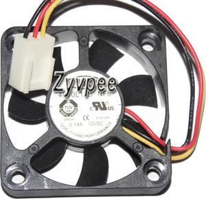 T&T 4010 4010L12B NF6 2Wires 2Pins 12V 0.14A 2 Balls bearing 4cm case fan,cpu cooler