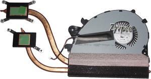 Delta KSB0605HB L101 3705U2R 5V 0.6A 4 Wires 4 Pins 2 Heat-pipe Cooler For Sony vaio SVS1511