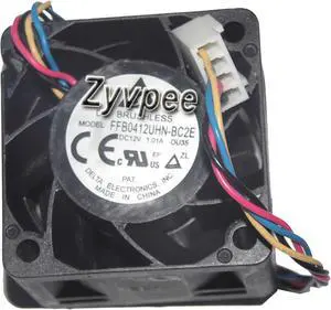 Delta 4028 FFB0412UHN -BC2E 12V 1.01A 4 wires 4 pins 4cm server fan,axial dc cooler
