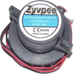 SANLY SF3225SL 12V 0.08A 2 Wires 2 Pins Humidifier Fan SANLY SF3225SL 12V 0.08A 2 Wires 2 Pins Humidifier Fan