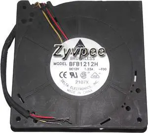 Delta 12032 BFB1212H F00 12V 1.23A 3Wires Cooling fan, Server Fan Delta 12032 BFB1212H F00 12V 1.23A 3Wires Cooling fan, Server Fan