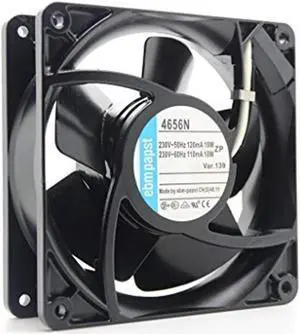 ebmpapst 120*38mm 4656N 230V 50/60Hz IP20 2 Pins Metal Axial Fan,12cm case fan,cabinet cooler
