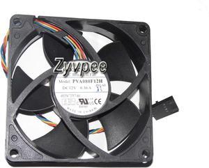 Foxconn 80*20mm PVA080F12H 725Y7 P03-AE 12V 0.36A 4 Wires 4 Pins PWM case fan 8CM cpu cooler
