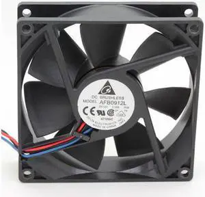 Delta 90*25MM AFB0912L -R00 DC12V 0.15A 3 Wires 3 Pins server, inverter ,axial cooling fan