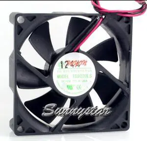 8CM 80*20MM TD8020LS 12V 0.08A Quiet 26dbA 2 Wire 2Pins water fountains fan,server fan,router fan