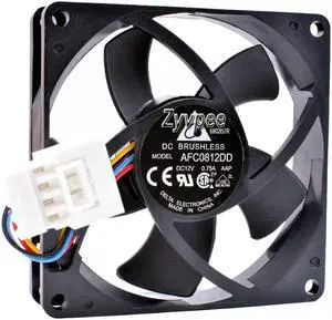 Delta 80*25MM AFC0812DD AAP 12V 0.75A 4 Wires 4 Pins DC axial fan 8CM case fan