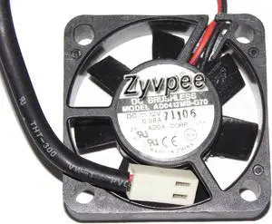 Zyvpee 40x10mm AD0412MB-G70 12V 0.08A 2 Wires 2 Pins Cooling fan 4CM Cooler