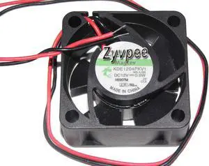 SUNON 40*20MM KDE1204PKV1 DC 12V 0.8W 2 wires 4cm case fan axial cpu fan