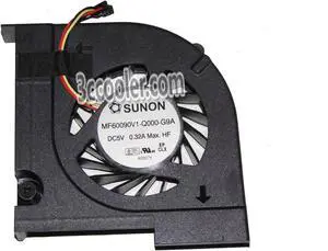 zyvpee SUNON MF60090V1-Q000-G9A 5V 0.32A 3 Wires 3 Pins DC Fan For HP Presario CQ32 G32 Pavilion dv3 dv3-4000 dv3-4100