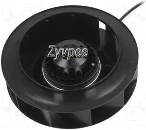 Zyvpee ebmpapst R2D220-AB02-10 220mm 400Vac 50/60Hz 0.18/0.2A IP44 Class B 4 wires Black ac centrifugal fan